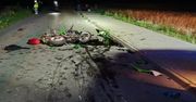 Starościce: Motocyklista uderzył w nieoświetlony opryskiwacz