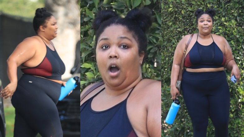 Lizzo wędruje na siłownię