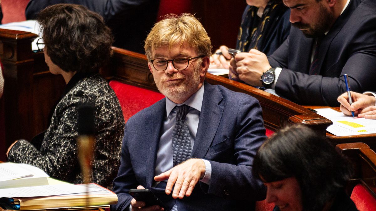 PARIS, FRANCE - 2024/03/20: Marc Fesneau, Minister of Agriculture, seen during the questions to the government at the National Assembly. A weekly session of questioning the French government takes place in the National Assembly at Palais Bourbon in Paris. (Photo by Telmo Pinto/SOPA Images/LightRocket via Getty Images)