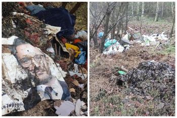 Świąteczne porządki. Skandaliczne sceny w lesie