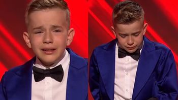 10-latek płakał, kiedy odpadał z "Mam talent!". Teraz udzielił wywiadu: "Stres zamyka oczy"