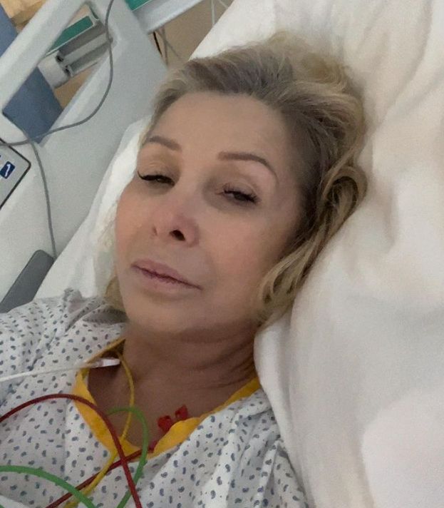 Aldona Orman ma za sobą pobyt w szpitalu (fot. Instagram)