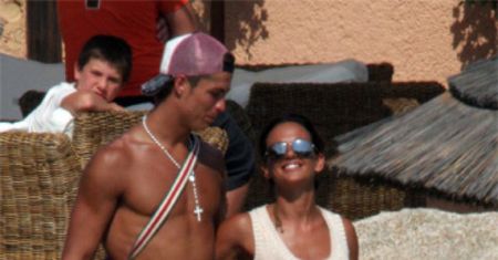 Cristiano na wakacjach!
