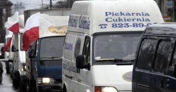 Protest piekarzy przeciwko zaniżaniu cen chleba