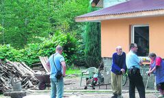 Więzień zginął pomagając powodzianom