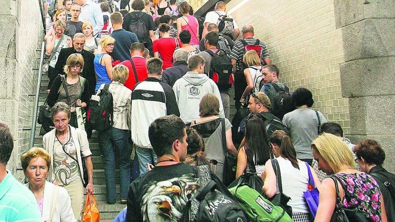 Protest kolejarzy najbardziej dotknie pasażerów, którzy dojedżają pociągiem do pracy