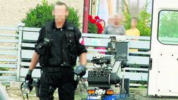 Antyterroryści musieli korzystać z pomocy robota