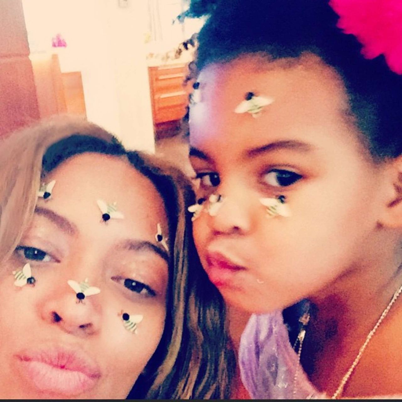 Beyonce z córką Blue Ivy