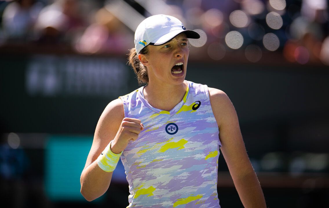 Iga Świątek w półfinale Indian Wells.
