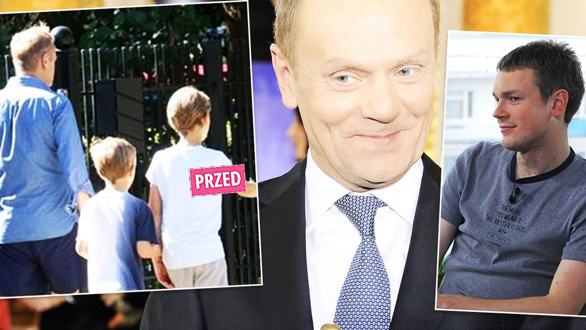 Donald Tusk z najstarszym wnukiem