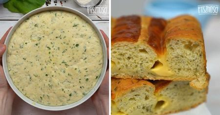Chlebek ziemniaczany z serem. Przepis na prosty, domowy wypiek