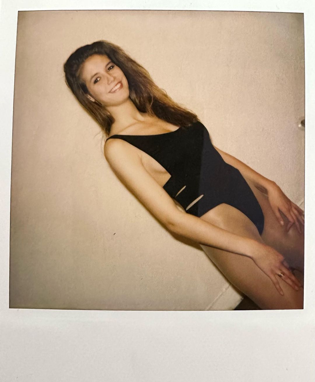 Heidi Klum na zdjęciach z 1992 roku (fot. Instagram)