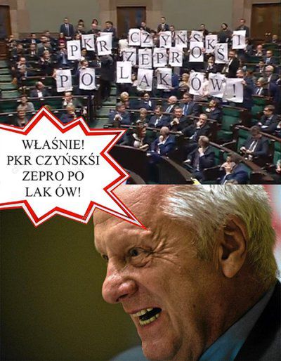 Niesiołowski się denerwuje