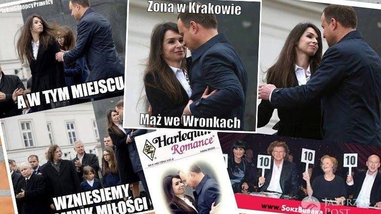 Memy Andrzej Duda i Marta Kaczyńska