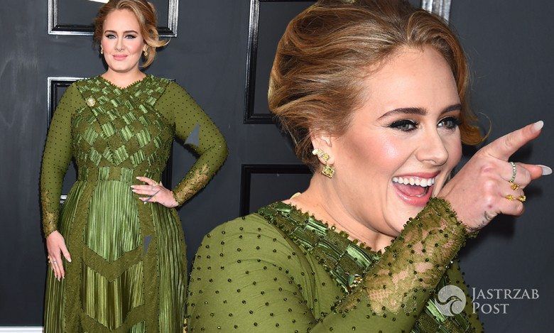 Grammy 2017: elegancka Adele na czerwonym dywanie. Postawiła na kreację jednego z najpopularniejszych projektantów świata