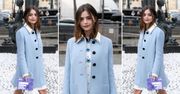 LOOK OF THE DAY: Jenna Coleman w kolorze baby blue