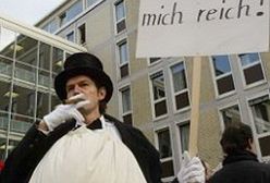 Słabe protesty przeciwko reformie rynku pracy w Niemczech