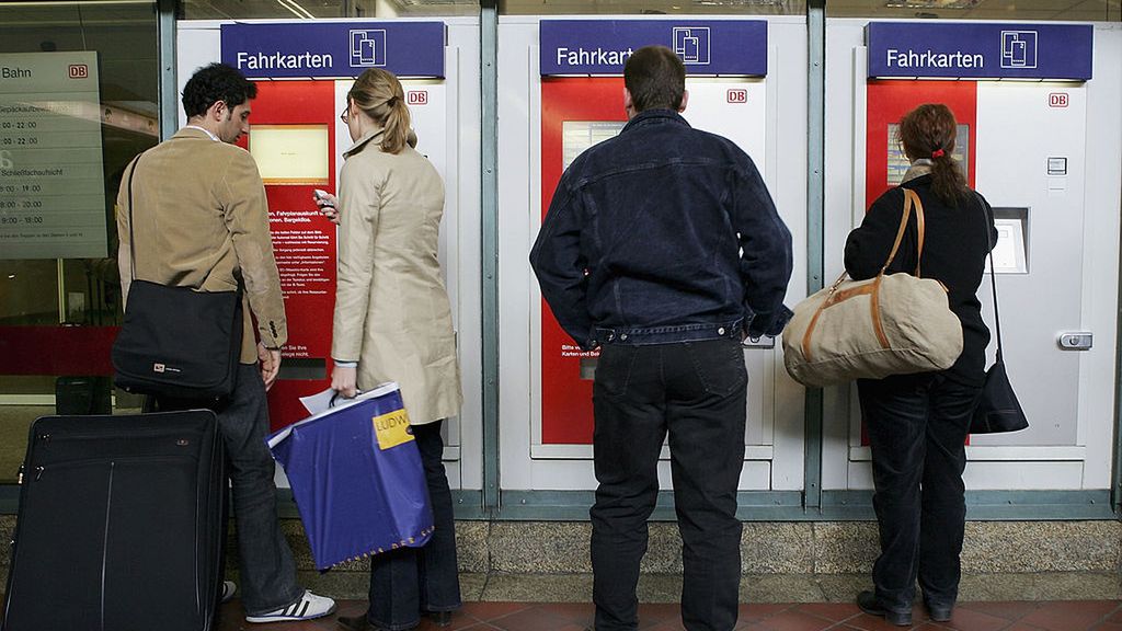 Biletomaty w Niemczech