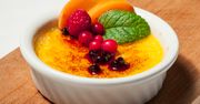 Francuski deser na letnie upały. Crème brûlée z bazylii