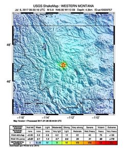 USA: trzęsienie ziemi o sile 5,8 magnitudy