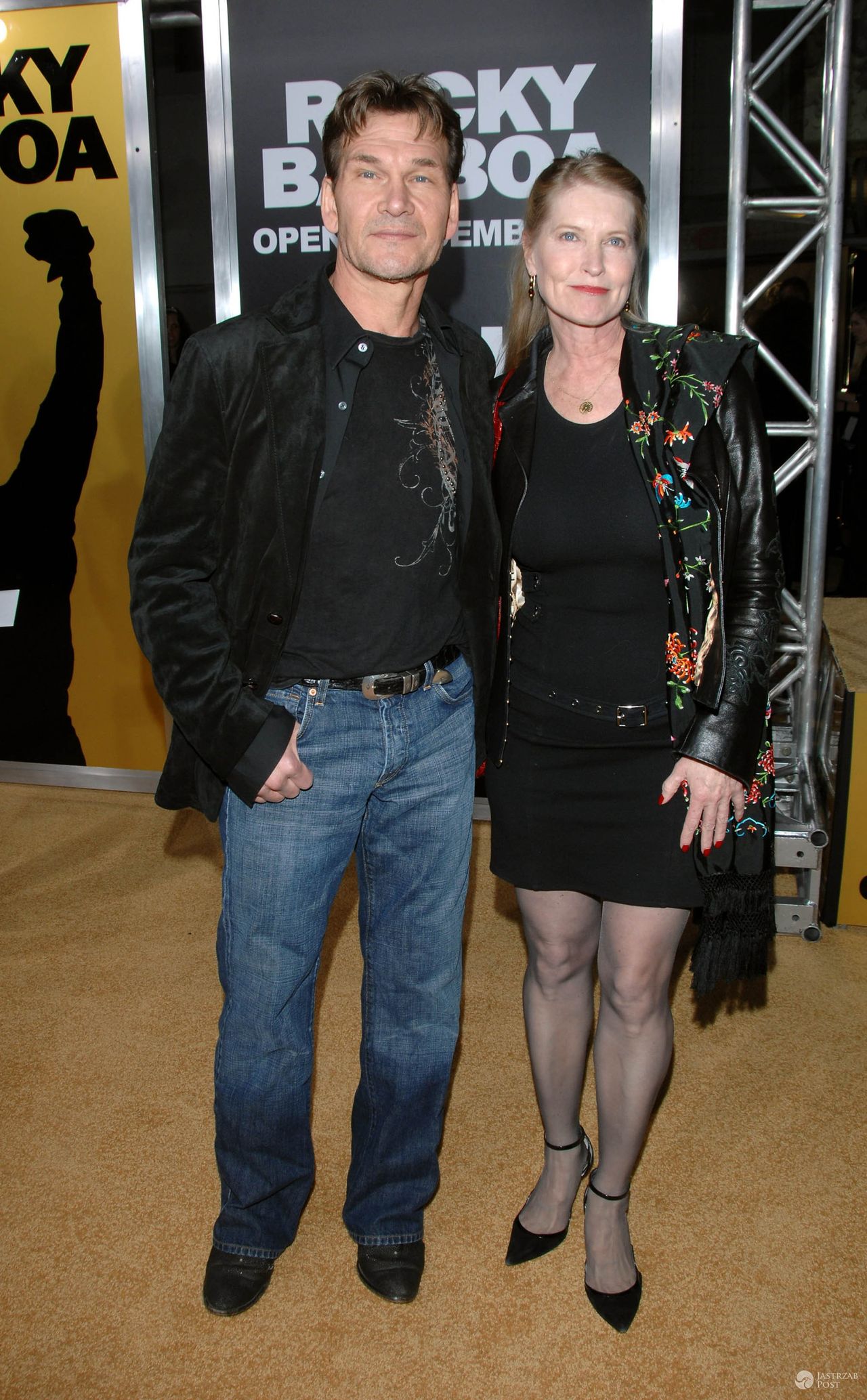 December 13, 2006  Hollywood, Ca.
Patrick Swayze and wife Lisa Niemi	
"Rocky Balboa" World Premiere
Held At Grauman's Chinese Theatre
© Kirkland / AFF-USA.COM