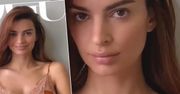Emily Ratajkowski w ciąży! Pokazała brzuszek na okładce „Vogue’a”. Długo ukrywała swoje krągłości