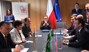 "Rozmowa była dobra, ale różnimy się w wielu kwestiach". Kulisy spotkania Szydło-Macron