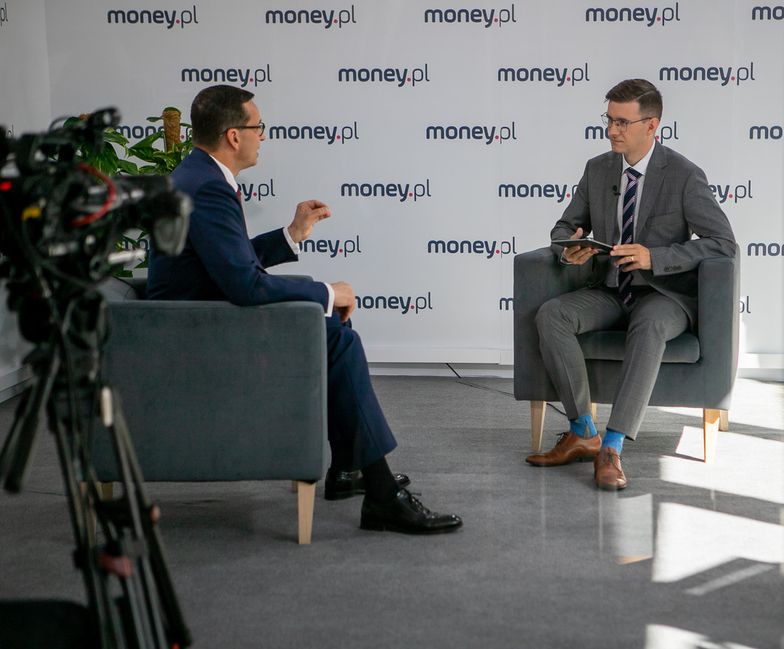 Premier Mateusz Morawiecki w rozmowie z money.pl poruszył kwestie polityki społecznej rządu PiS