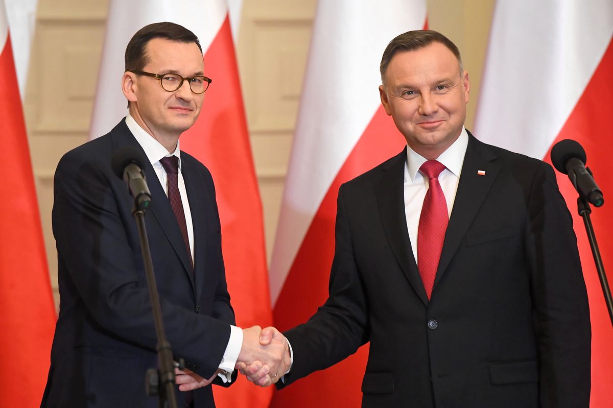Sondaż. Polacy gorzej oceniają pracę prezydenta Andrzeja Dudy