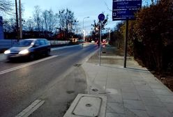 Wrocław: osobliwy chodnik bez zakończenia