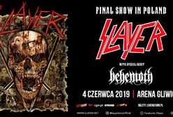 Miasto Gliwice oraz Live Nation prezentują: Behemoth gościem specjalnym Slayera