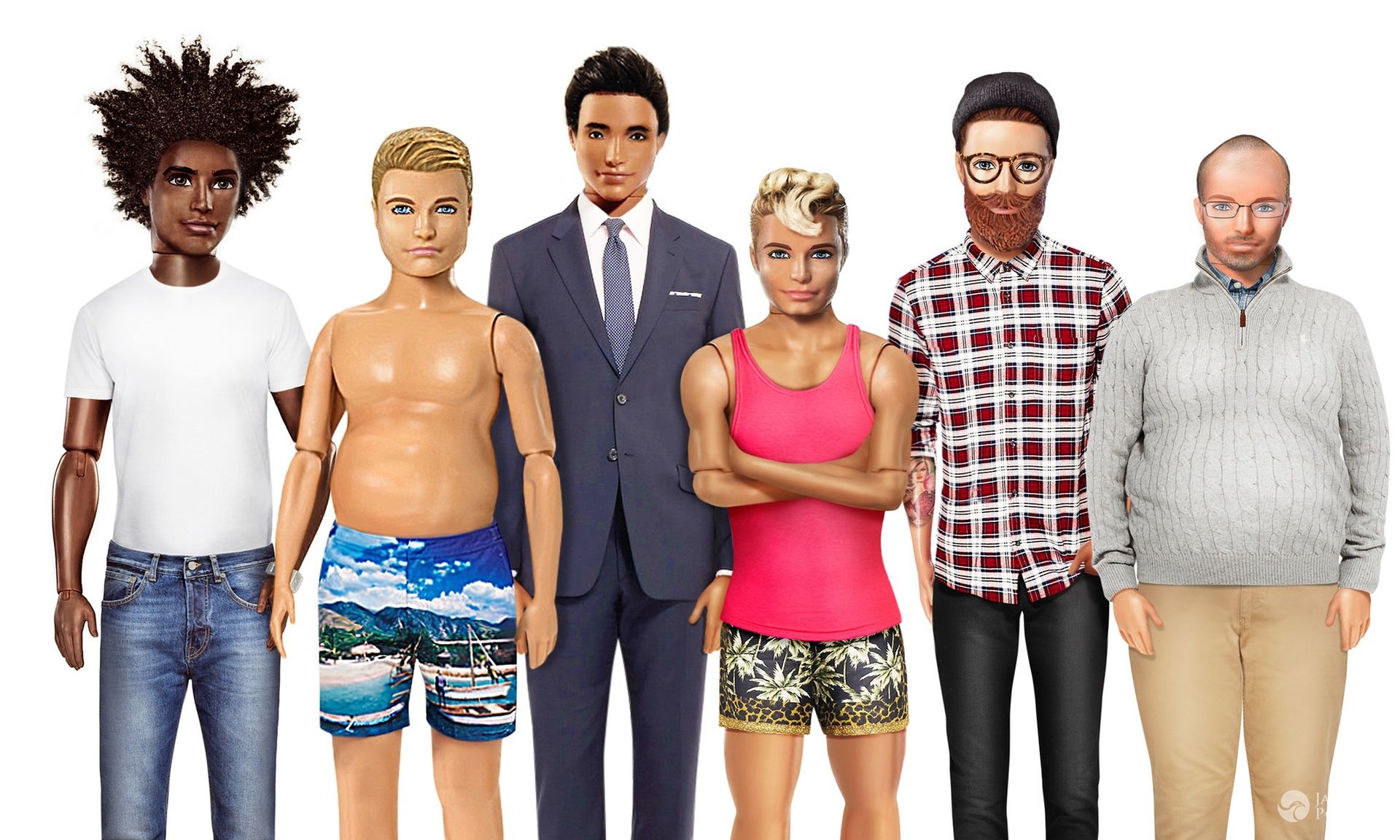 Czy tak powinien wyglądać nowy Ken? Nowa lalka Kena, chłopaka Barbie