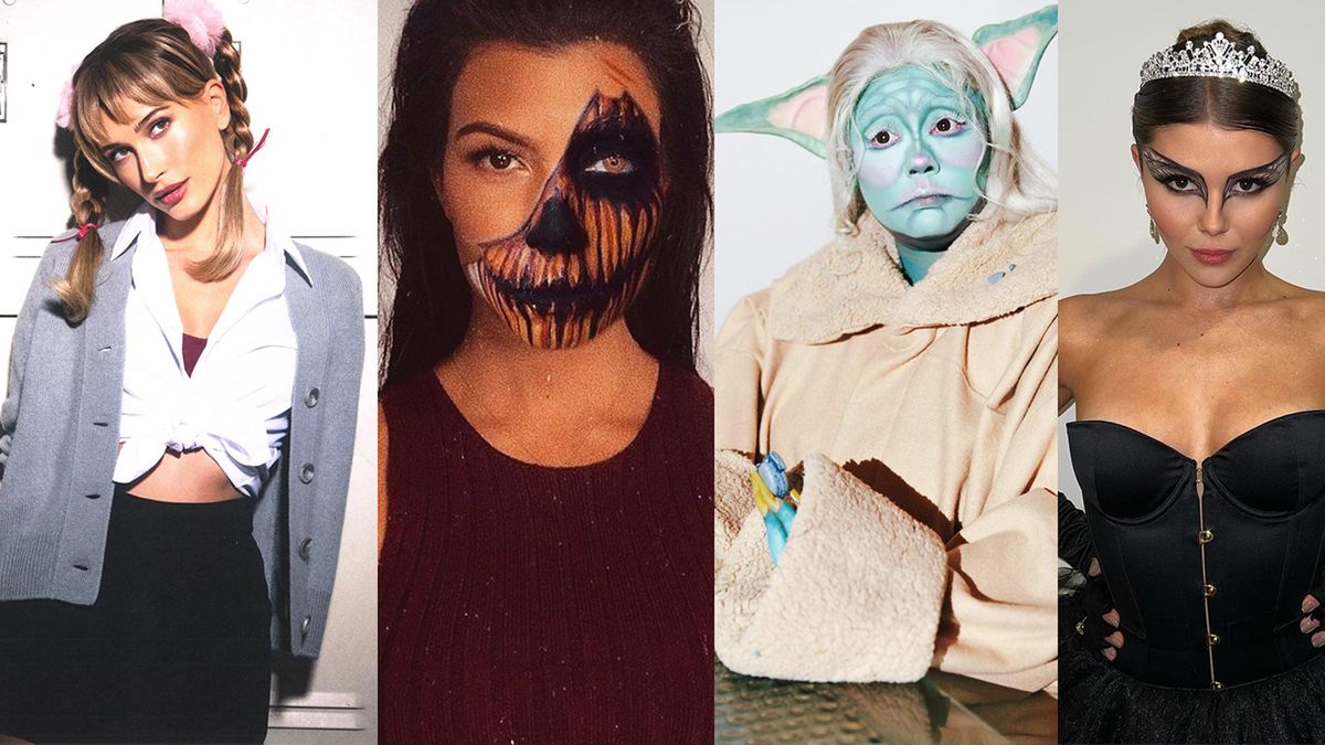 Halloween 2021. Przebrania zagranicznych gwiazd: Hailey Bieber, Kourtney Kardashian, Olivia Jade