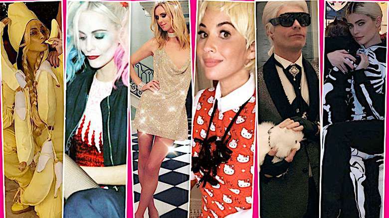 Halloween 2018 przebrania gwiazd