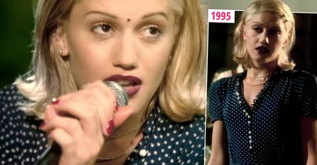 Gwen Stefani po 26 latach włożyła sukienkę z klipu "Don't Speak". Niesamowite, jak teraz w niej wygląda