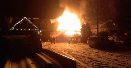 Tragedia w Szczyrku. Grzegorz był jednym z pierwszych na miejscu, ogień gasił wężem ogrodowym