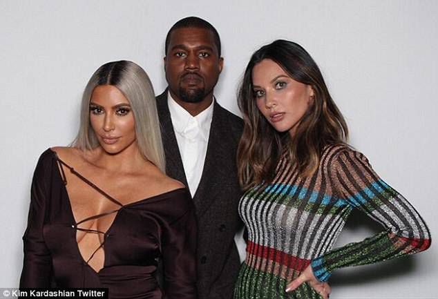 Kim Kardashian i Kanye West – 60 urodziny Ellen DeGeneres