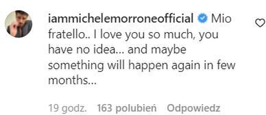 Komentarz Michele'a Morrone