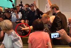 Groźny incydent w sądzie: chciał odebrać broń policjantowi. Usłyszał zarzuty