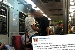 Rasistowski incydent w warszawskim metrze. Pijany mężczyzna zwyzywał dwie Azjatki