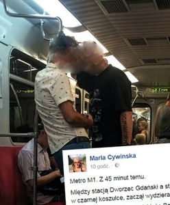 Rasistowski incydent w warszawskim metrze. Pijany mężczyzna zwyzywał dwie Azjatki
