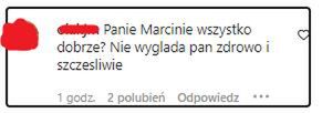 Komentarz pod adresem Marcina Hakiela
