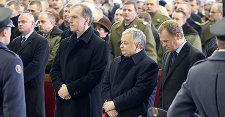 "Żegnamy żołnierzy w stalowych mundurach"