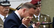 Andrzej Duda przerwał przemówienie. "Przepraszam, wzruszyłem się"