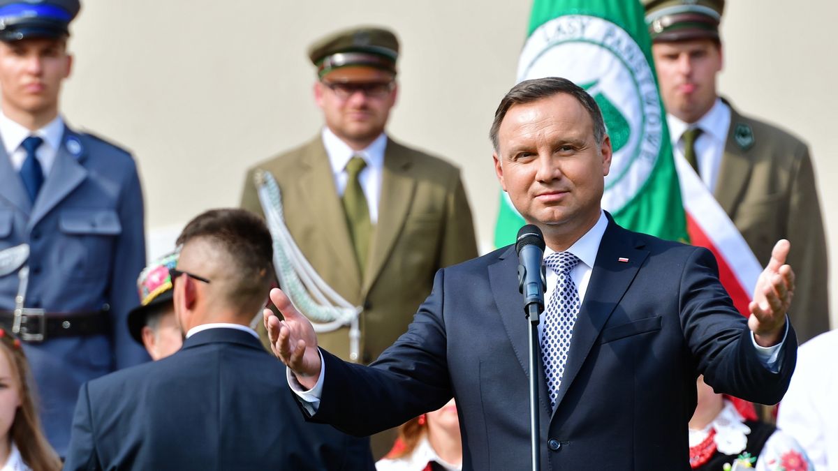 Wizyta prezydenta Andrzeja Dudy w Szczecinku wywołała sporo emocji.