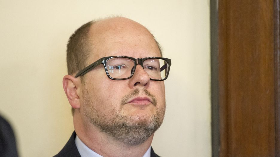29.09.2017 r. Sąd Okręgowy w Gdańsku. Paweł Adamowicz podczas swojego procesu