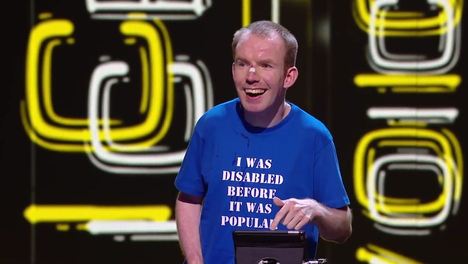 Lee Ridley cierpi na porażenie mózgowe