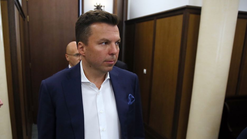 Marek Falenta w Sądzie Okręgowym w Warszawie w 2016 r.