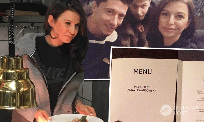 Anna Lewandowska menu