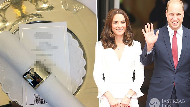 Menu Kate i William w Polsce